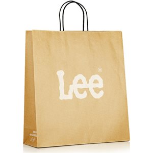 BAG WITH TURNOVER TOP < Havana Kraft Paper